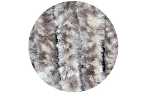 Vliegengordijn kattenstaart 90x220 cm Beige / Bruin mix