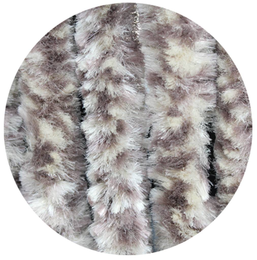 Vliegengordijn kattenstaart 90x220 cm Beige / Bruin mix