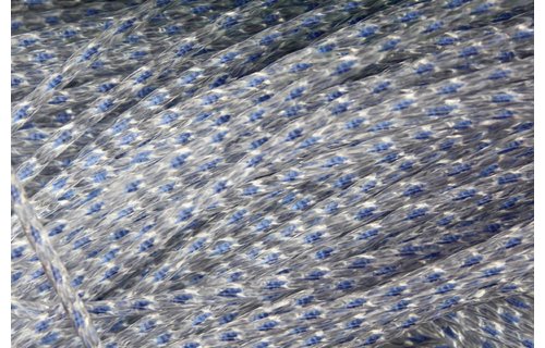 Vliegengordijn Medusa 100x220 cm. Blauw / transparant