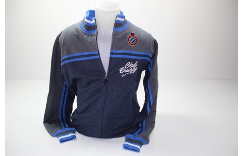 Sweatervest met Rits Club Brugge