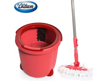 Spinner Mop Circular - Rood