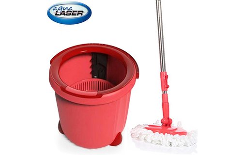 Spinner Mop Circular - Rood