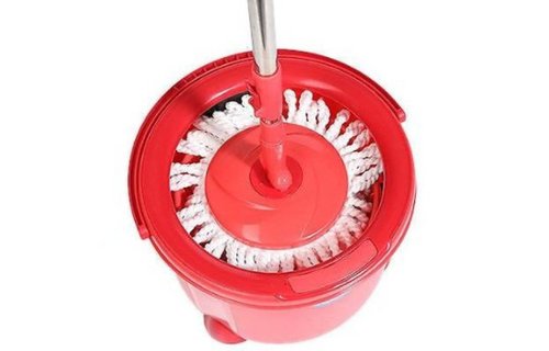 Spinner Mop Circular - Rood