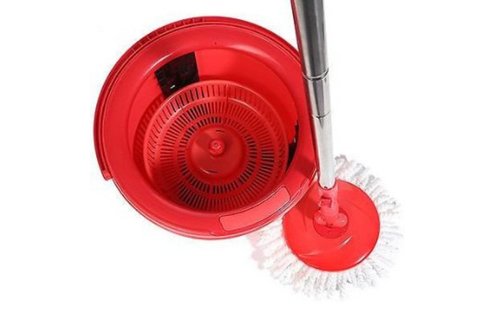 Spinner Mop Circular - Rood