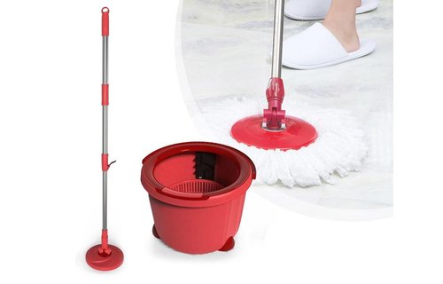 Spinner Mop Circular - Rood