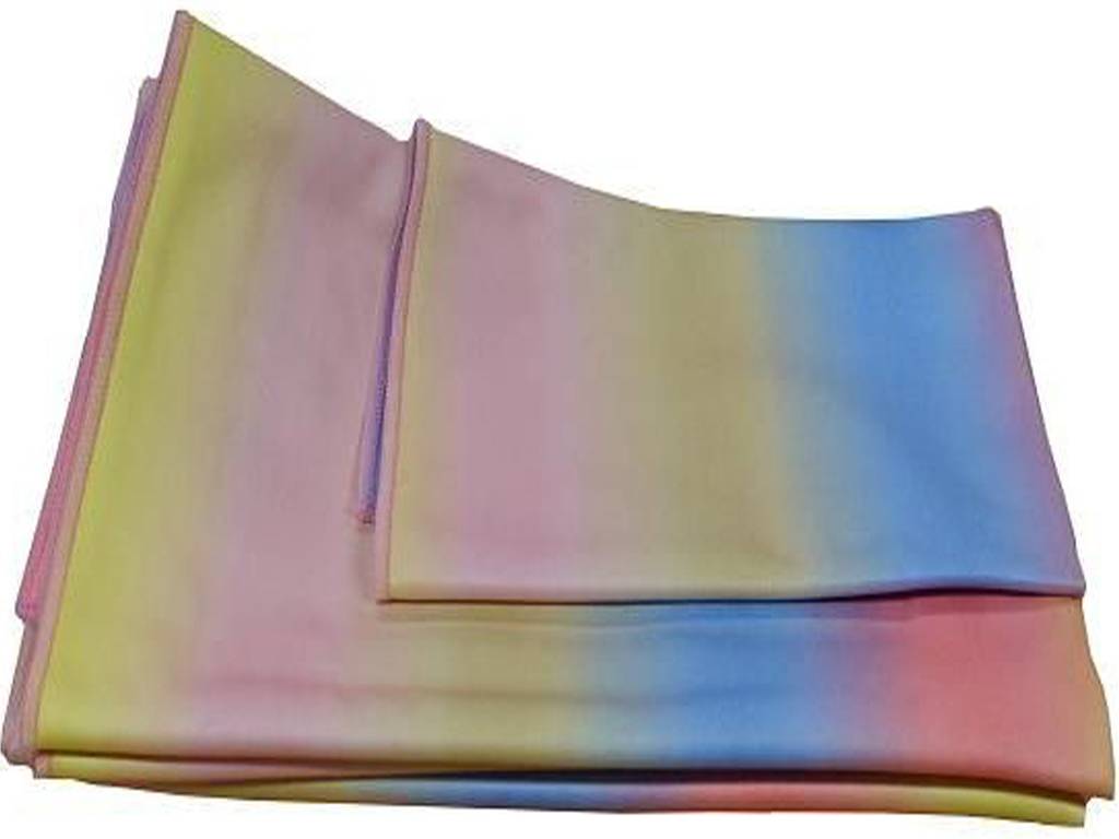 Microvezel glasdoek Rainbow , 5-delig