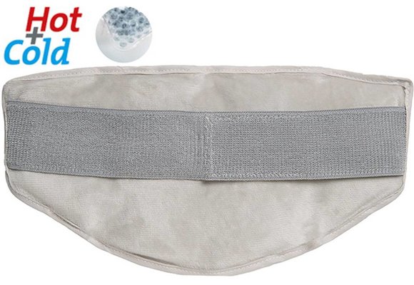 Warm en koud kompres met gelparels 30 x 15 cm.