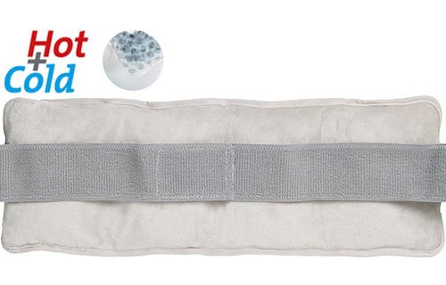 Warm en koud kompres met gelparels 45 x 15 cm.