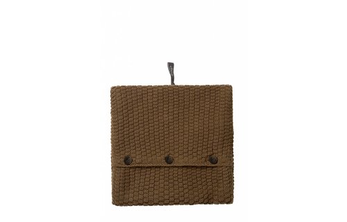 Warmwaterkruik 0,8 L. met gebreide hoes