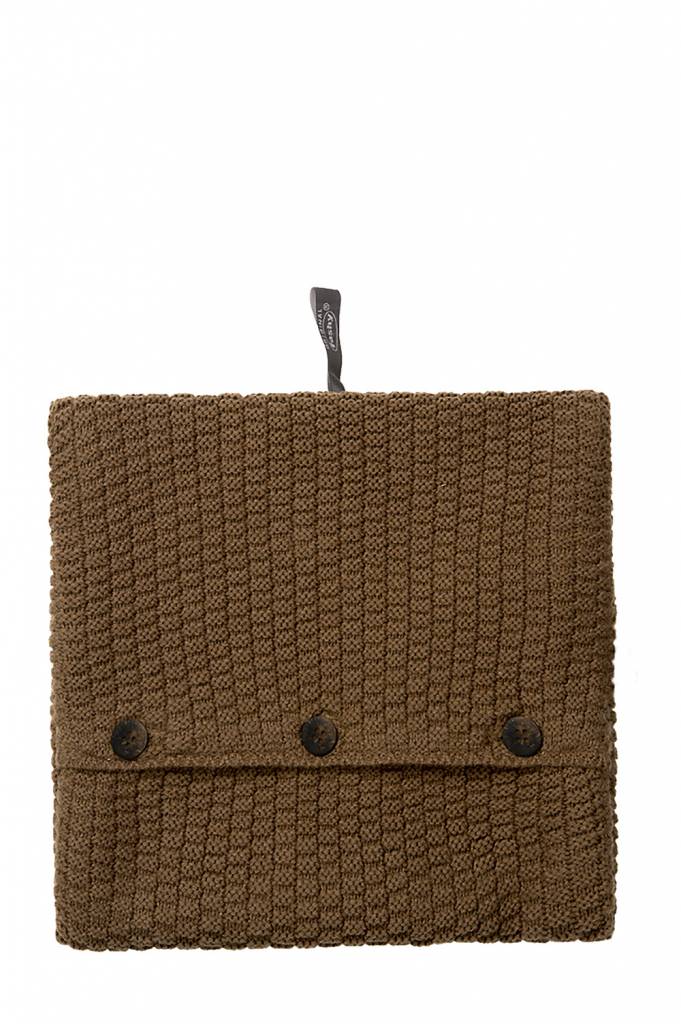 Warmwaterkruik 0,8 L. met gebreide hoes