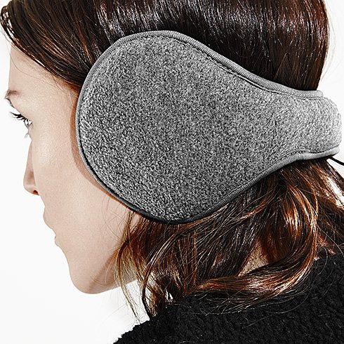 Oorwarmer Suprafleece Grijs