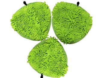 H2O Koraaldoeken Fluo groen 3 stuks