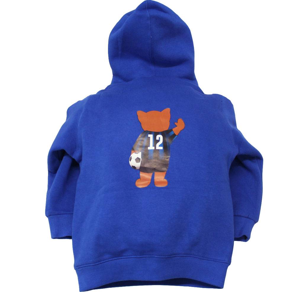 Kids Sweater hoodie met beer Club Brugge Kids Sweater hoodie met beer Club Brugge