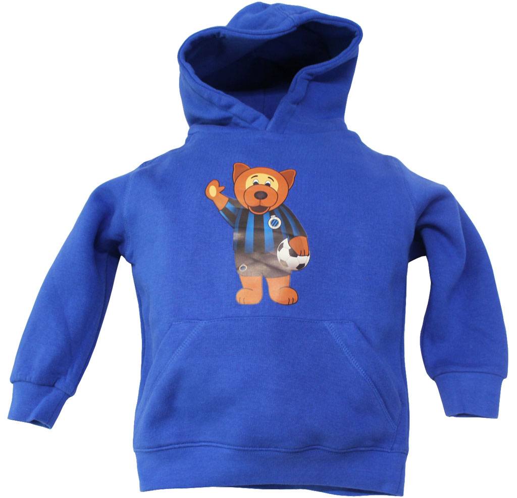 Kids Sweater hoodie met beer Club Brugge Kids Sweater hoodie met beer Club Brugge