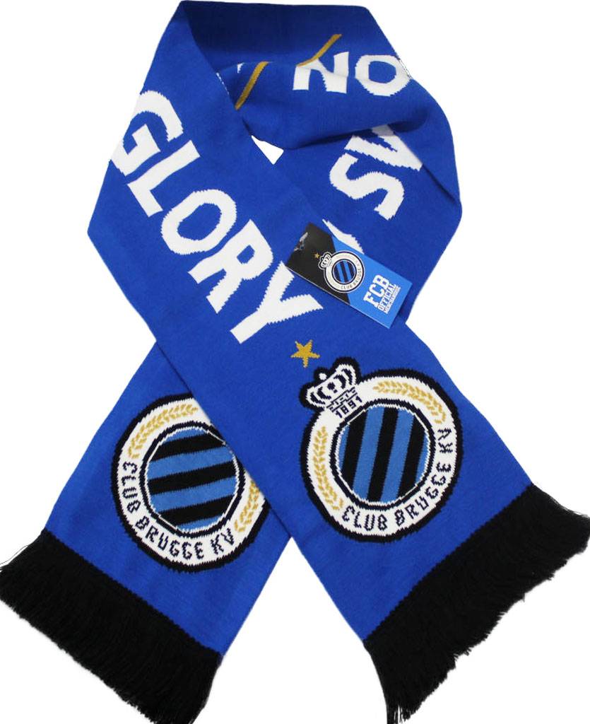 Supporterssjaal Club Brugge "No Sweat No Glory"