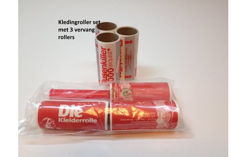 Kleding- roller set (Kleefroller) Kleding- roller set (Kleefroller)