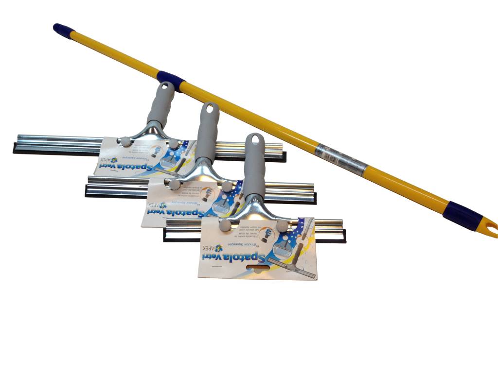 Ruitaftrekkers "Raamtrekkers met telescoopsteeltje" Ruitaftrekkers "Raamtrekkers met telescoopsteeltje"