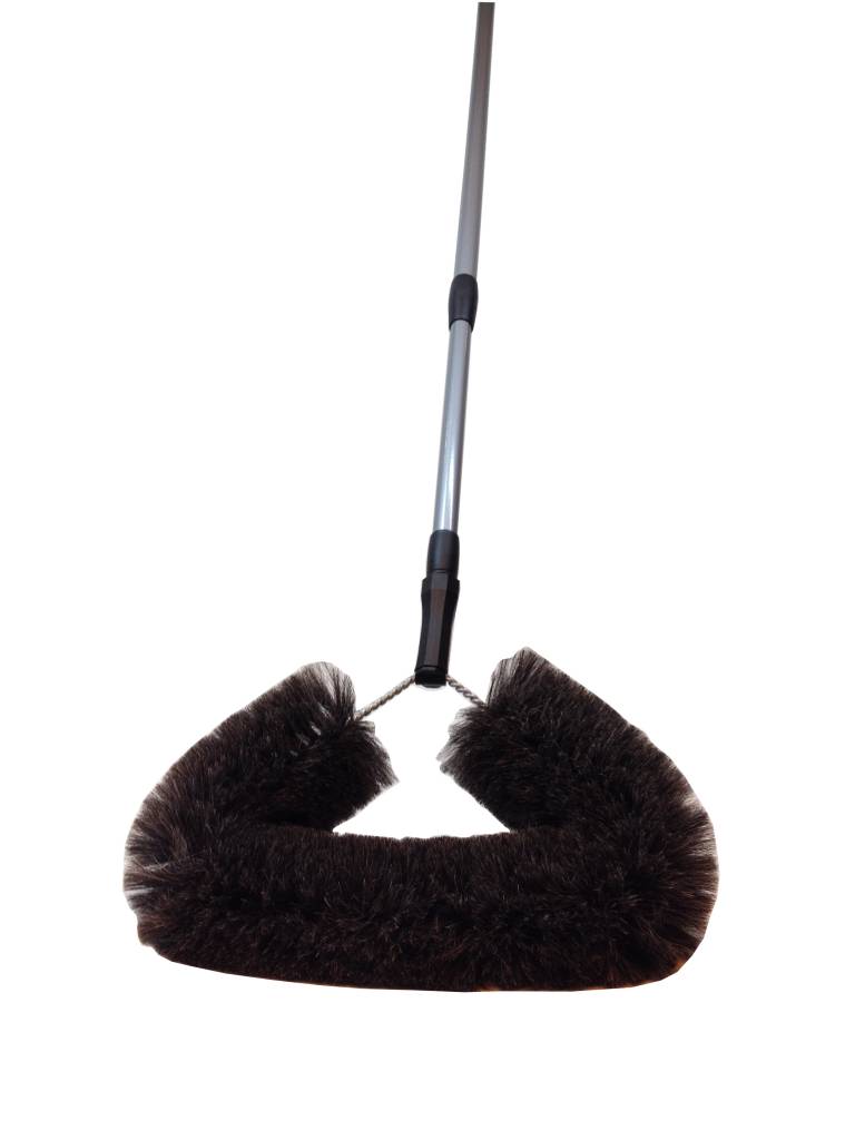 Ragebol geitenhaar met telescoopsteel Ragebol geitenhaar met telescoopsteel