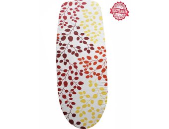 Strijkplankovertrek 140 x 50 cm oranje/geel bladeren