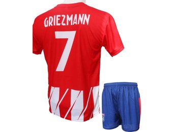 At. Madrid Voetbaltenue Griezmann 2017-2018 "Thuis"