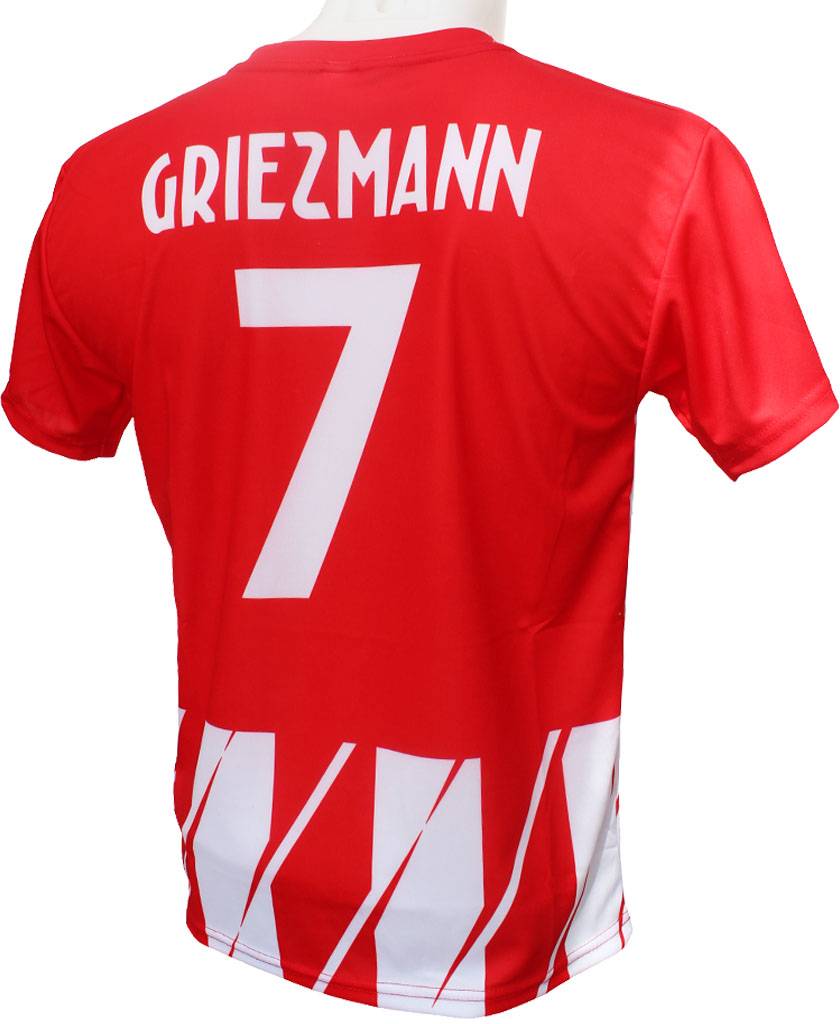 At. Madrid Voetbaltenue Griezmann 2017-2018 "Thuis" At. Madrid Voetbaltenue Griezmann 2017-2018 "Thuis"