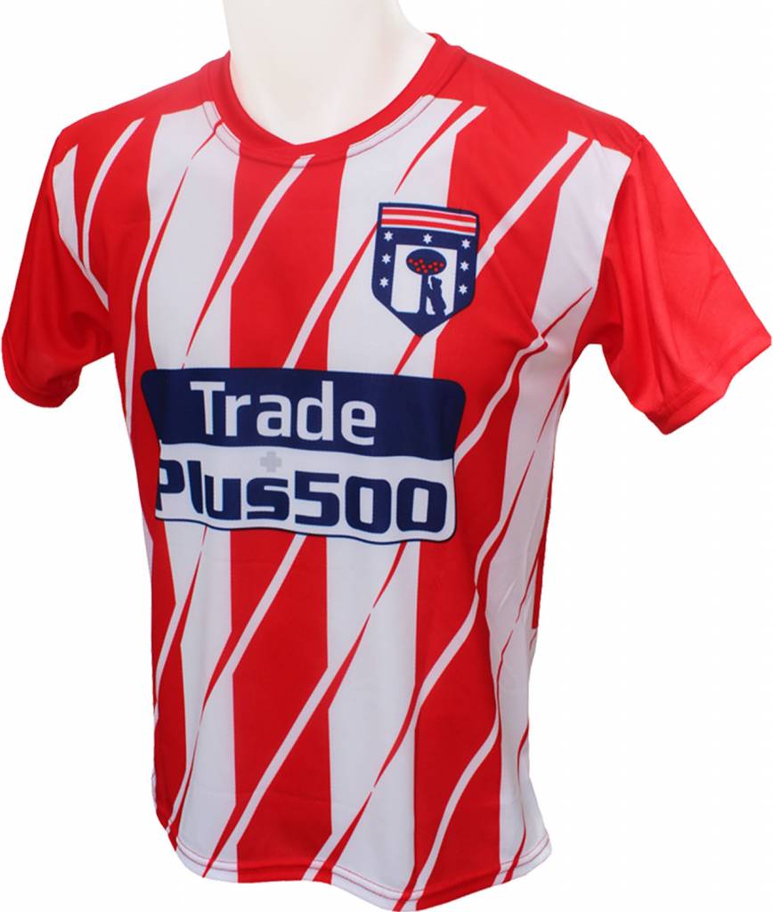At. Madrid Voetbaltenue Griezmann 2017-2018 "Thuis" At. Madrid Voetbaltenue Griezmann 2017-2018 "Thuis"
