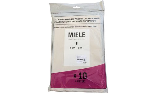 MIELE type E / S 217 - 226 Stofzuigerzakken MIELE type E / S 217 - 226 Stofzuigerzakken