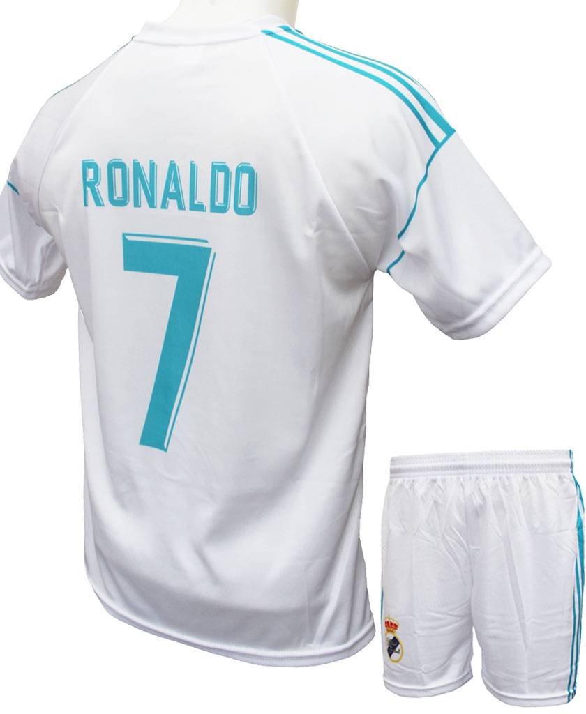 Madrid Voetbaltenue Ronaldo 2017-2018 "Thuis"