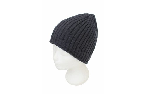 Ribbed Beanie Muts Grijs Ribbed Beanie Muts Grijs