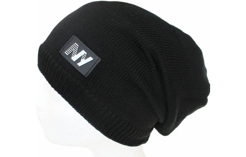 Oversize Beanie Muts NY Zwart