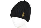 Gebreide Muts met boord NYC Zwart