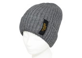 Gebreide Muts met boord NYC Grijs