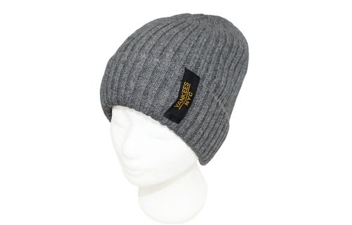 Gebreide Muts met boord NYC Licht Grijs Gebreide Muts met boord NYC Licht Grijs