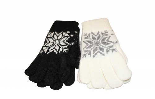 Handschoenen Dames met stermotief