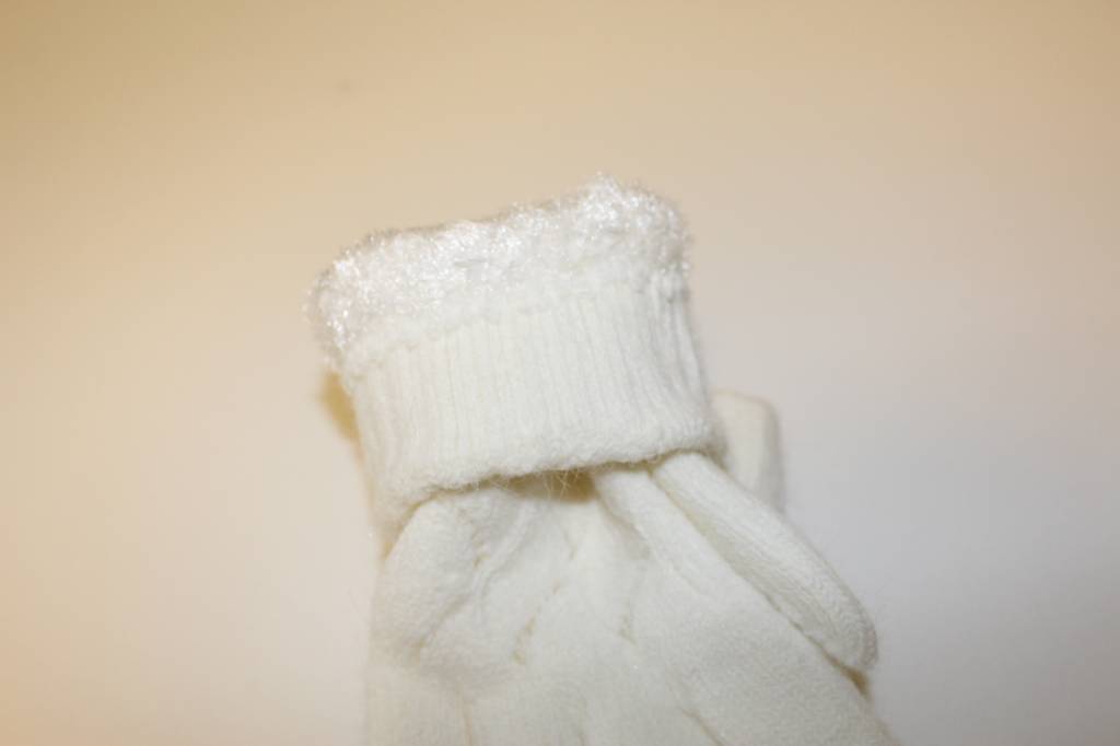 Handschoenen Dames fijne kabel Handschoenen Dames fijne kabel