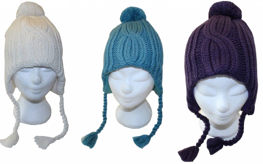 Muts dik gebreid Meisjes in verschillende kleuren