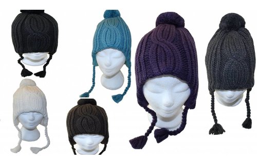 Muts dik gebreid Meisjes in verschillende kleuren