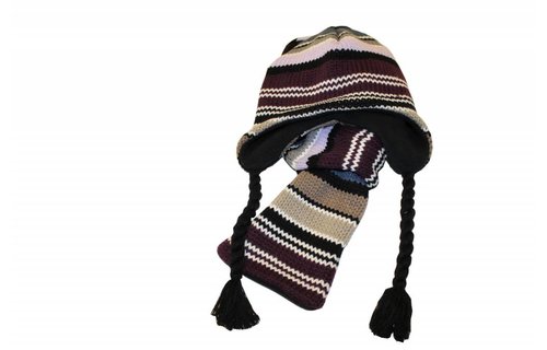 Muts & Sjaal gestreept Meisjes Muts & Sjaal gestreept Meisjes