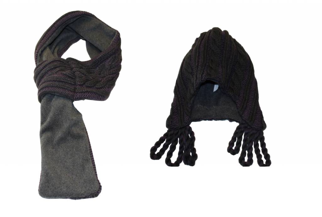 Muts & Sjaal gebreid Meisjes