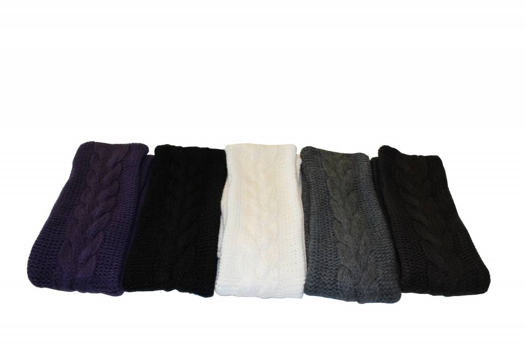 Sjaal doorsteek Kabel gebreid Sjaal doorsteek Kabel gebreid