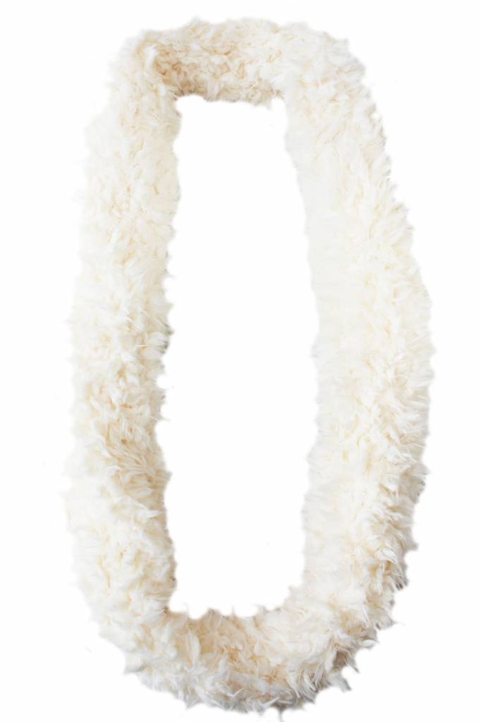 Colsjaal Schapenpels 160 x 15 cm. Wit Colsjaal Schapenpels 160 x 15 cm. Wit