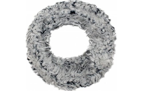 Colsjaal Imitatiebont 160 x 15 cm. Grijs