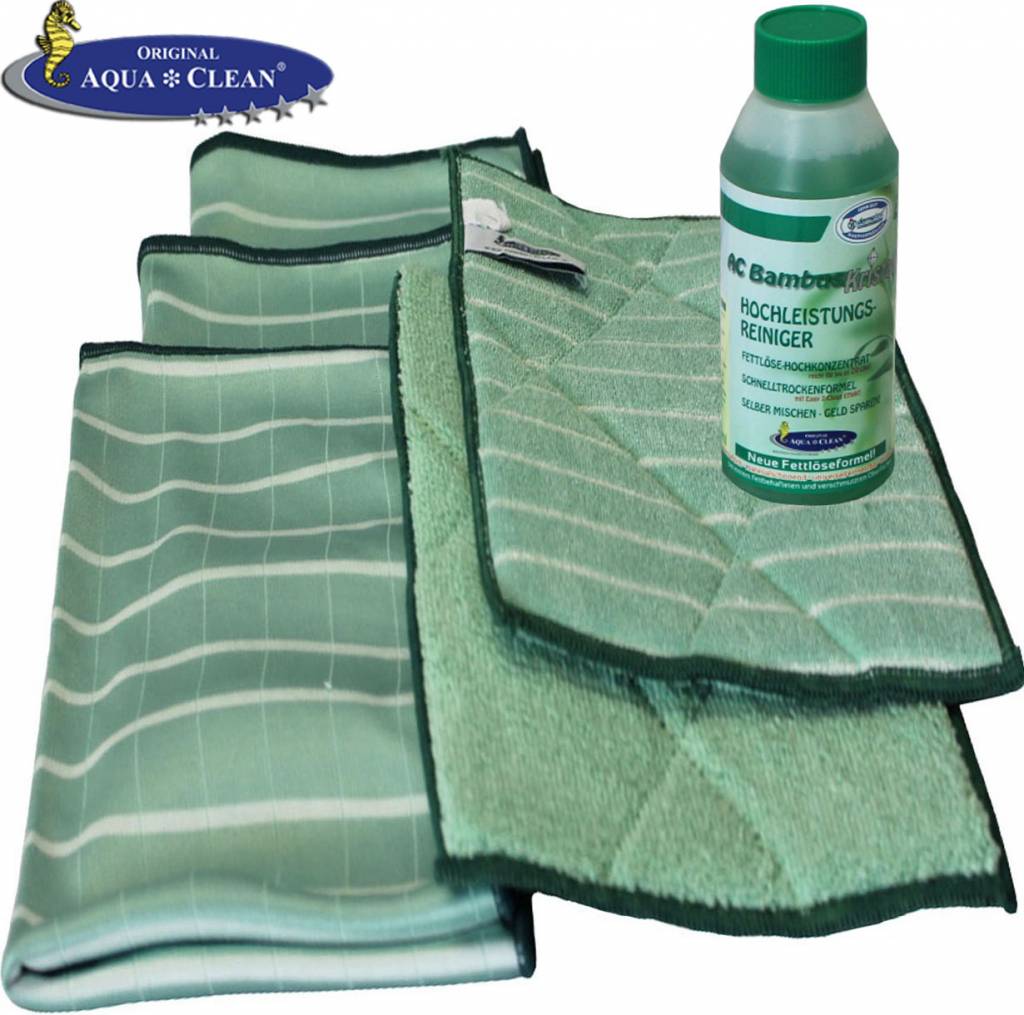 Bambus Kristall microvezel promotieset