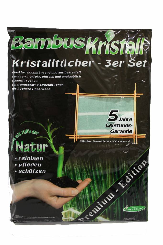 Bambus Kristall microvezel promotieset