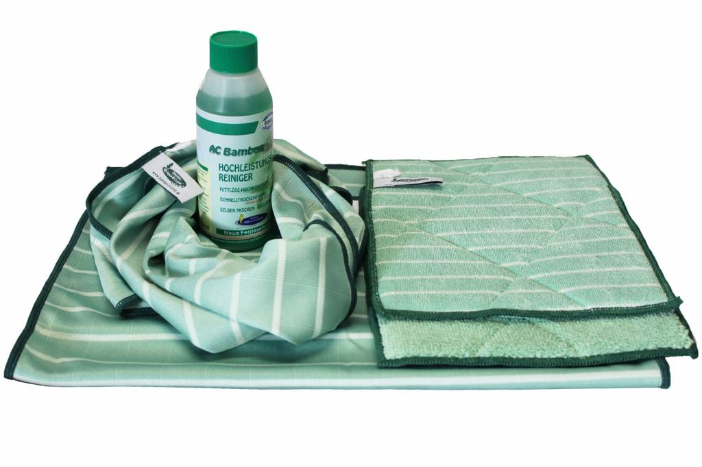 Bambus Kristall microvezel promotieset