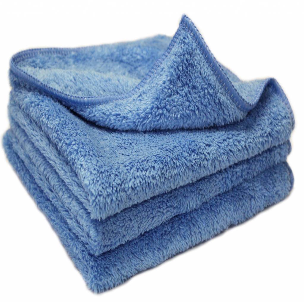 Nano Microvezeldoeken 32 x 36 cm. blauw 3 st