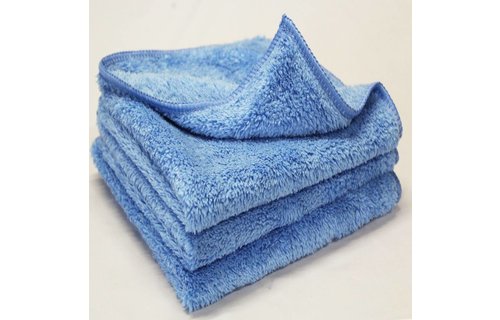 Nano Microvezeldoeken 32 x 36 cm. blauw 3 st