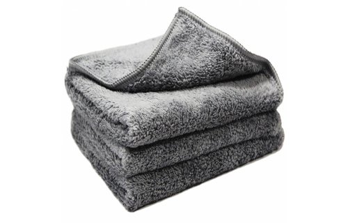 Nano Microvezeldoeken 32 x 36 cm. grijs 3 st