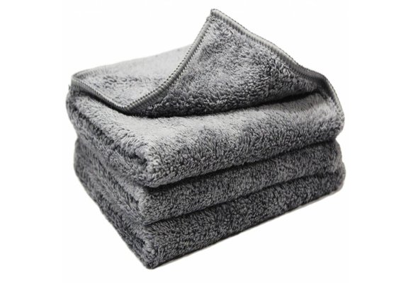 Nano Microvezeldoeken grijs 3 st.
