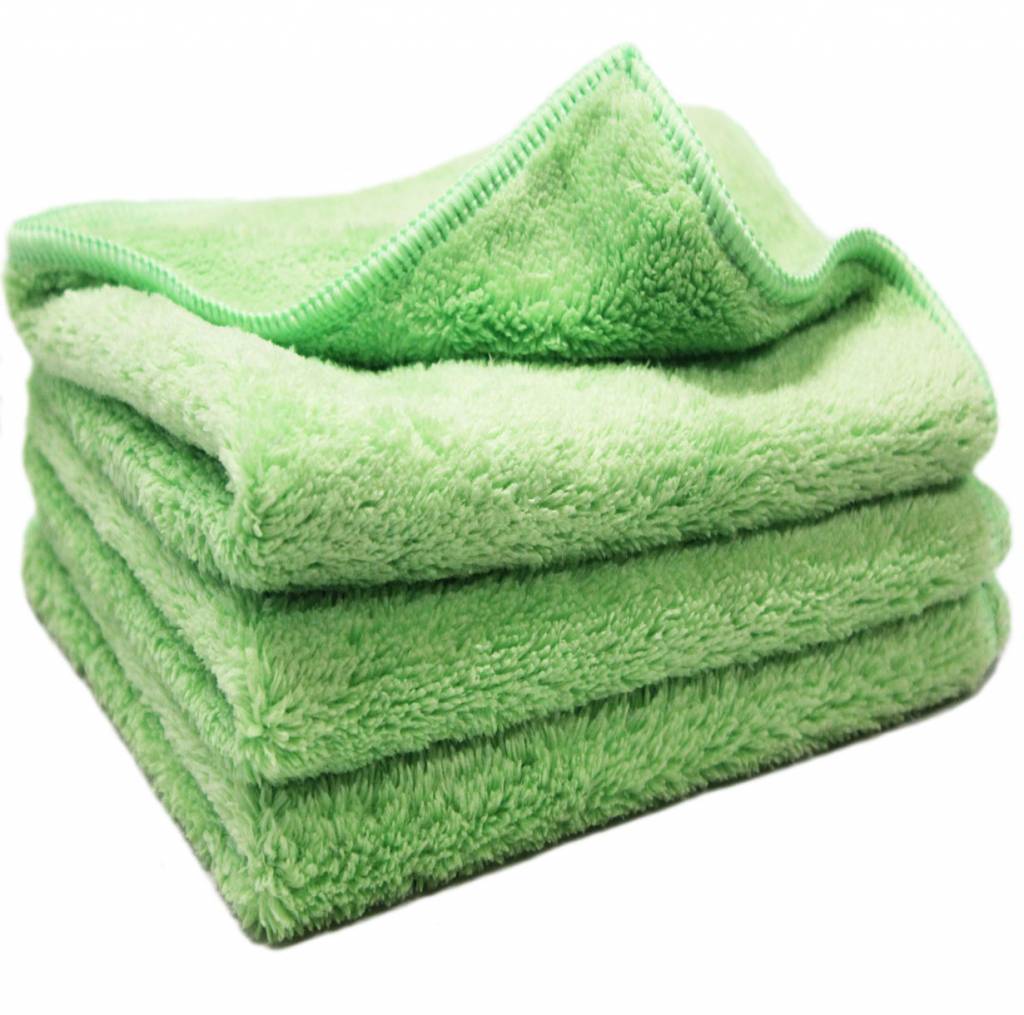 Nano Microvezeldoeken 32 x 36 cm. groen 3 st